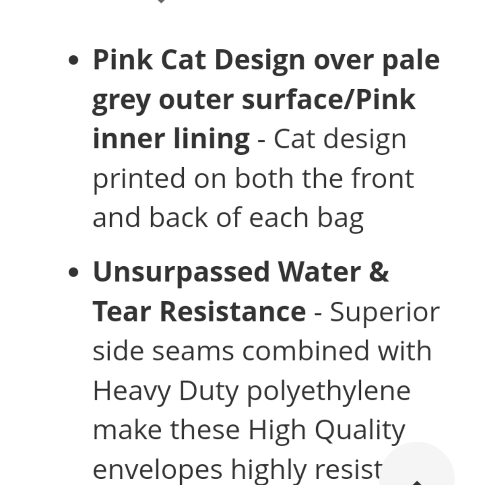 Kitty Cat Mailers. 10x13 Includes 10 bags.. Price is. Firm - Picture 5 of 7